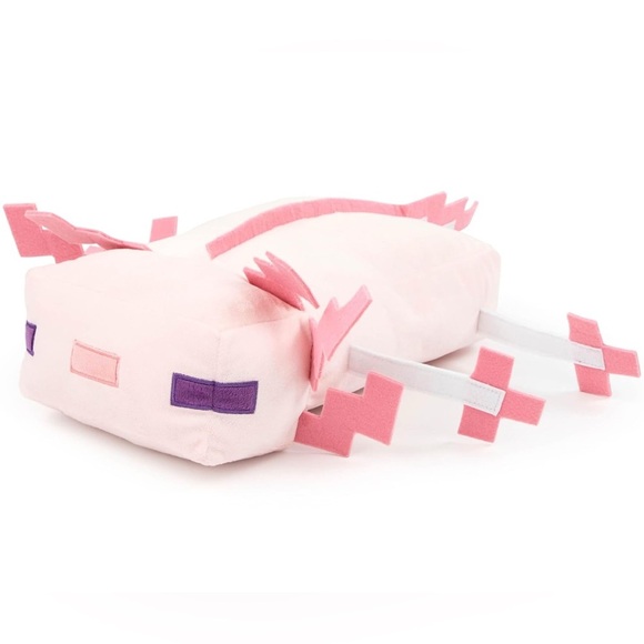 Minecraft Axolotl Plush Pillow Buddy - Super Soft Character Pillow - Polyeste. - Picture 5 of 9